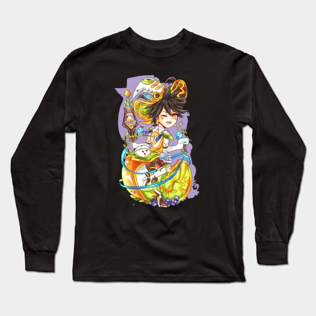 Time Witch Tracer Long Sleeve T-Shirt by candypiggy